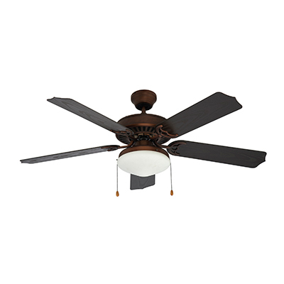 Trans Globe Lighting F-1003 ROB Woodrow 52" Outdoor Rubbed Oil Bronze Traditional Ceiling Fan